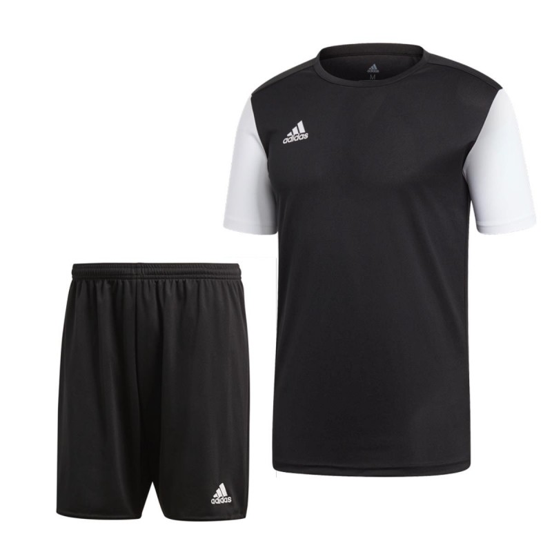 completo adidas t-shirt e pantaloncini estro nero ADIDAS - 1