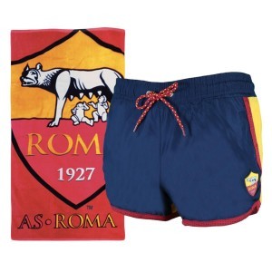 AS ROMA COSTUME SHORTS BLU AMISTAD - 1