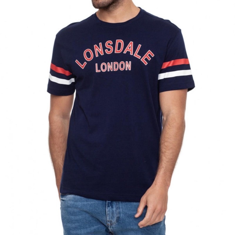 t-shirt summer navy lonsdale LONSDALE - 1