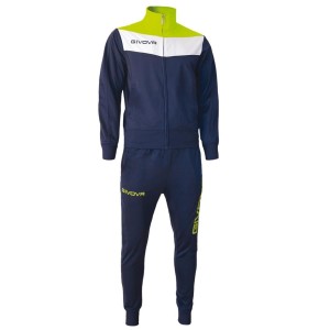tuta campo givova blu/giallo fluo GIVOVA - 1