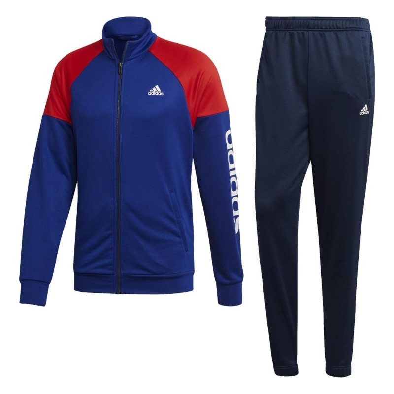 tuta rossa adidas