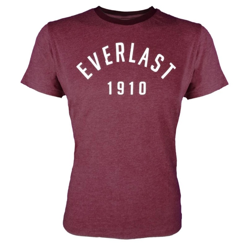 T-SHIRT BORDEAUX MELANGE EVERLAST EVERLAST - 1