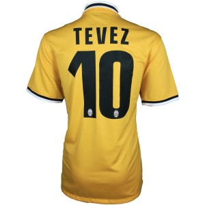 MAGLIA AWAY FC JUVENTUS TEVEZ N.10 2013/2014 NIKE - 1