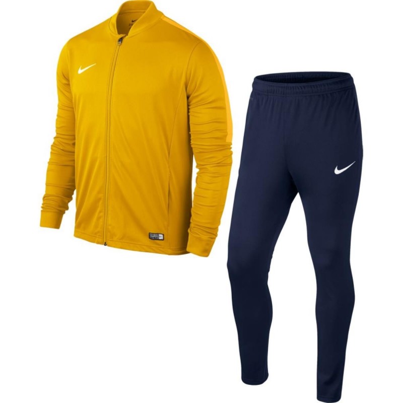 nike tracksuit yellow