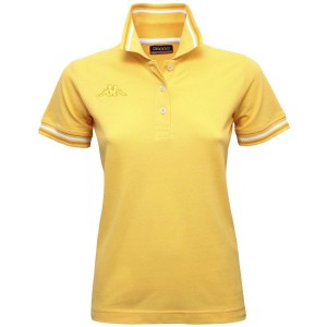 polo donna gialla kappa KAPPA - 1
