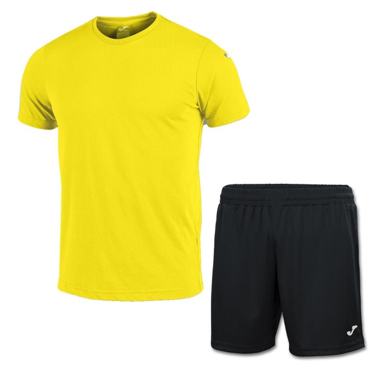 magliette asics bambino giallo