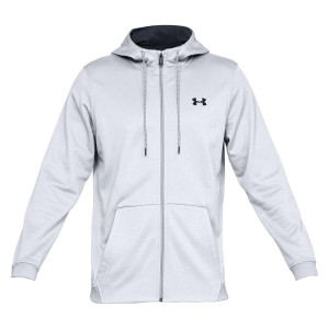 felpa grigia full zio con cappuccio under armour UNDER ARMOUR - 1