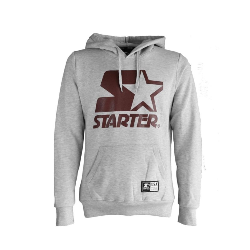 Felpa con cappuccio a contrasto Tg. XL-XXL