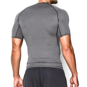 t-shirt grigio scura hg compression under armour UNDER ARMOUR - 3