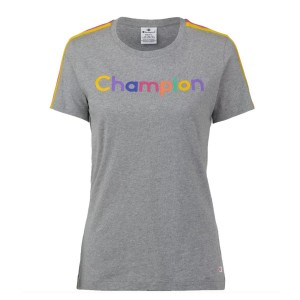 t-shirt grigia donna champion CHAMPION - 1
