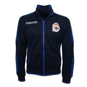 ANTHEM JACKET BLU DEPORTIVO LA CORUNA MACRON - 1