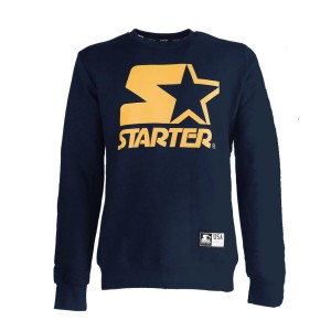 felpa blu girocollo starter STARTER - 1