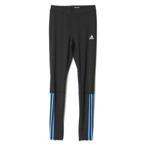 pantaloni allenamento neri e blu adidas ADIDAS - 1