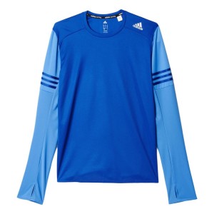 maglia allenamento adidas response blu ADIDAS - 1