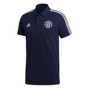 polo 3s blu manchester united ADIDAS - 1