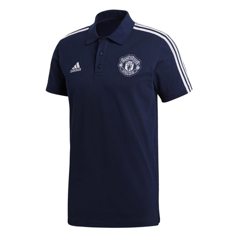 polo 3s blu manchester united ADIDAS - 1