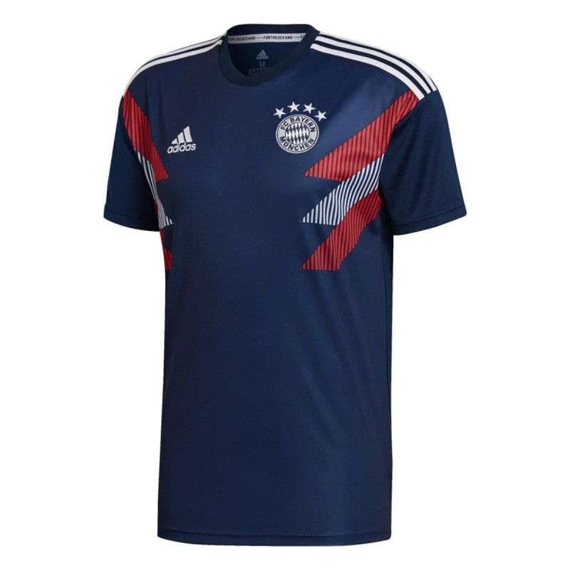 maglia pregara blu bayern monaco 2018/2019 ADIDAS - 1