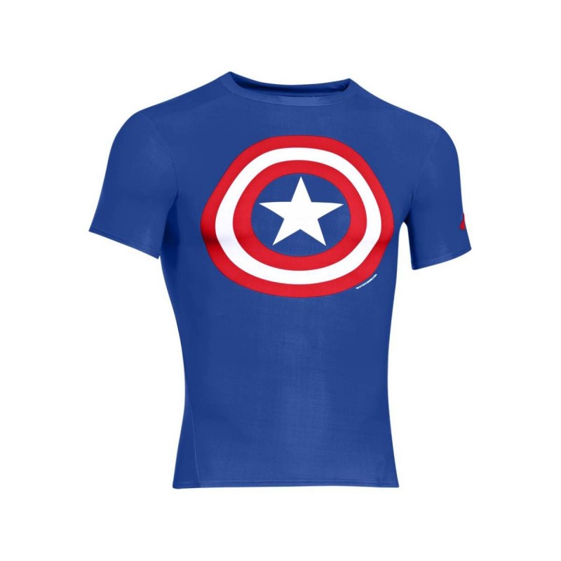 t-shirt allenamento under armour capitan america UNDER ARMOUR - 1