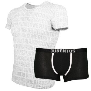 COMPLETO INTIMO BIANCO BAMBINO FC JUVENTUS PLANETEX - 1