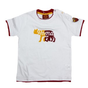 AS ROMA T-SHIRT LUPA BIANCA INFANT AMISTAD - 1