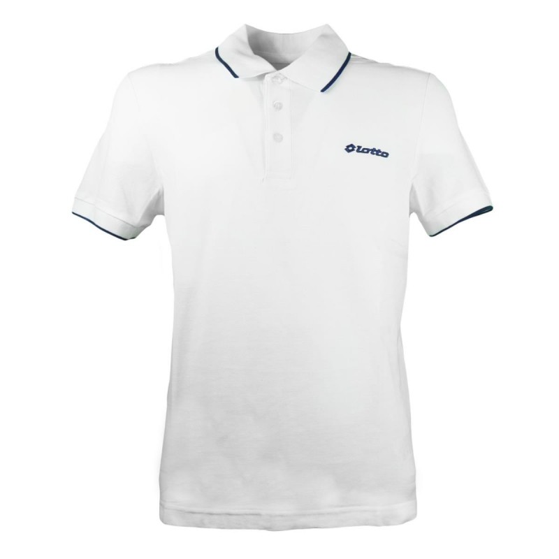 polo bianco/blu lotto LOTTO - 1