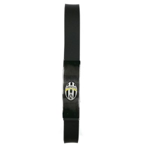 BRACCIALE IN CAUCCIU E METALLO RODIATO FC JUVENTUS NEMESI - 1