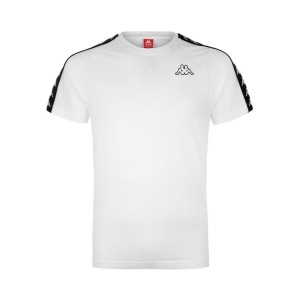 t-shirt bianco/nera kappa KAPPA - 1