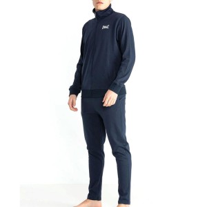 FLEECE FUILL ZIP TRACKSUIT DARK BLUE EVERLAST EVERLAST - 2