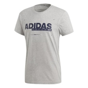 t-shirt grigio/blu adidas ADIDAS - 1