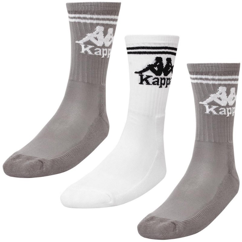 CALZE SPORT GRIGIO/BIANCHE KAPPA Kappa - 1