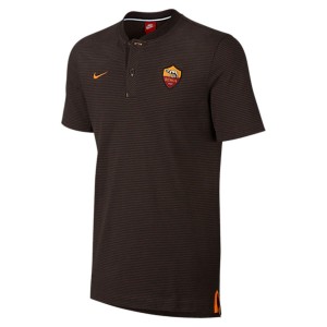 AS ROMA POLO MARRONE MODERN AUTHENTIC GRAND SLAM NIKE - 1
