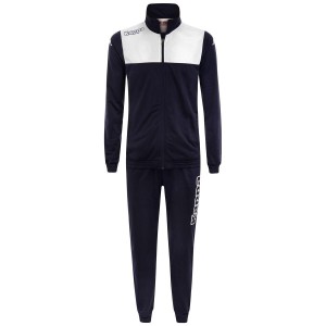 tuta kappa alfon navy/bianca KAPPA - 1