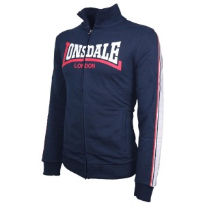 tuta full zip navy/grigia lonsdale LONSDALE - 2