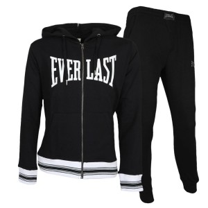 TUTA SPORTIVA CON CAPPUCCIO NERA EVERLAST EVERLAST - 1