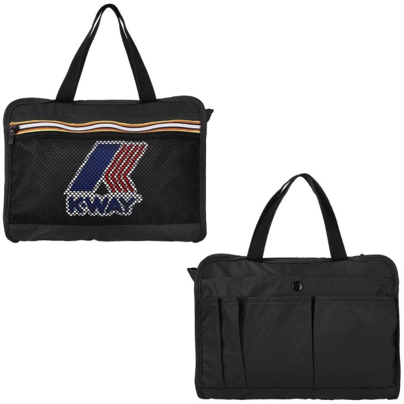 borsa nera portaoggetti k-way KAPPA - 1