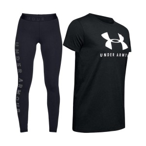 completo donna nero under armour UNDER ARMOUR - 1