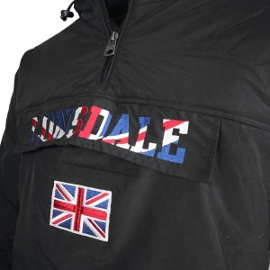 giubbotto con cappuccio nero lonsdale LONSDALE - 2