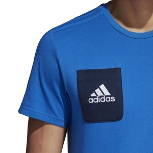 t-shirt casual azzurra adidas ADIDAS - 2