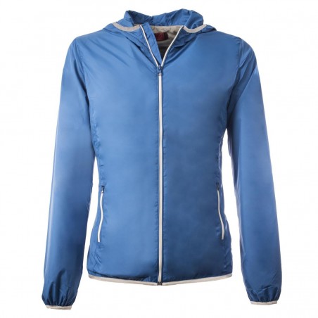 felpa mizuno azzurra con strisce bianche