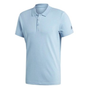 polo azzurra adidas ADIDAS - 1