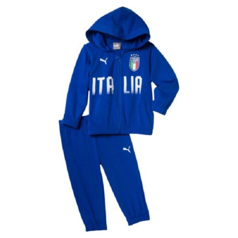 tuta ufficiale azzurra bambino italia PUMA - 1