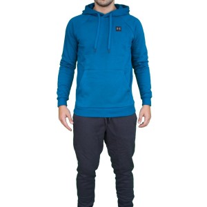 tuta sport azzurra con cappuccio under armour UNDER ARMOUR - 1