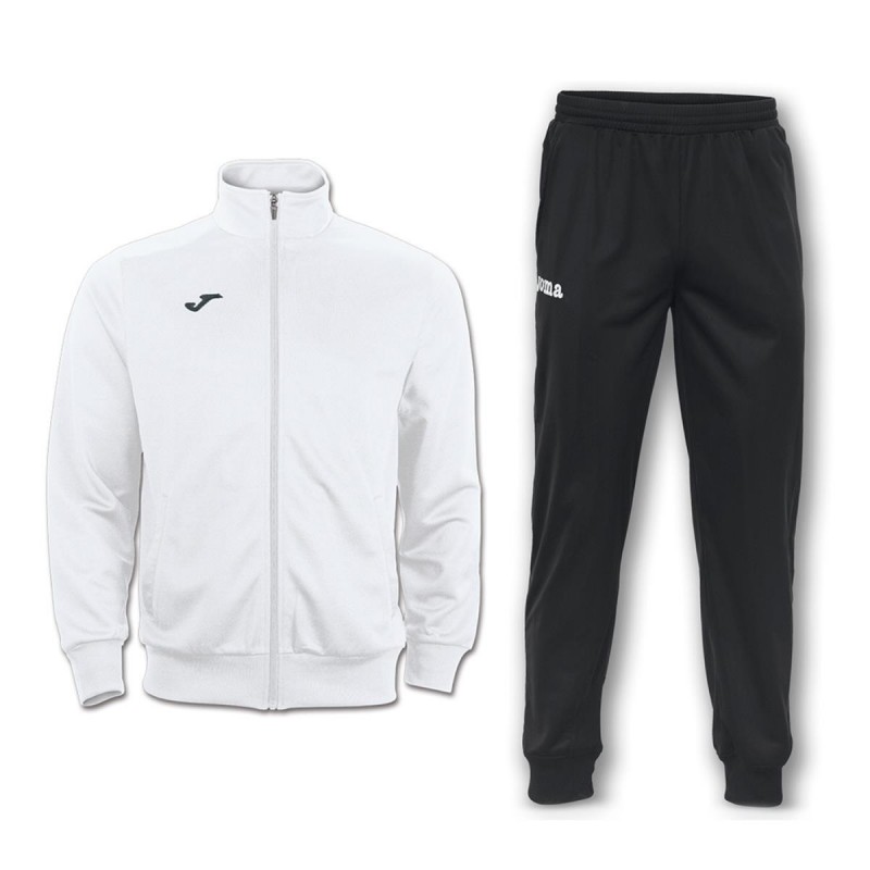 JOMA WHITE FULL ZIP TRACKSUITS KIDS JOMA - 1