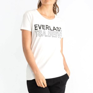 T-SHIRT DONNA STRETCH BIANCA EVERLAST EVERLAST - 1