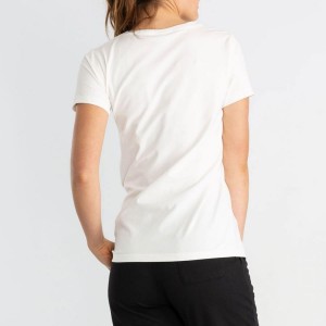 WOMEN WHITE EVERLAST STRETCH T-SHIRT EVERLAST - 3