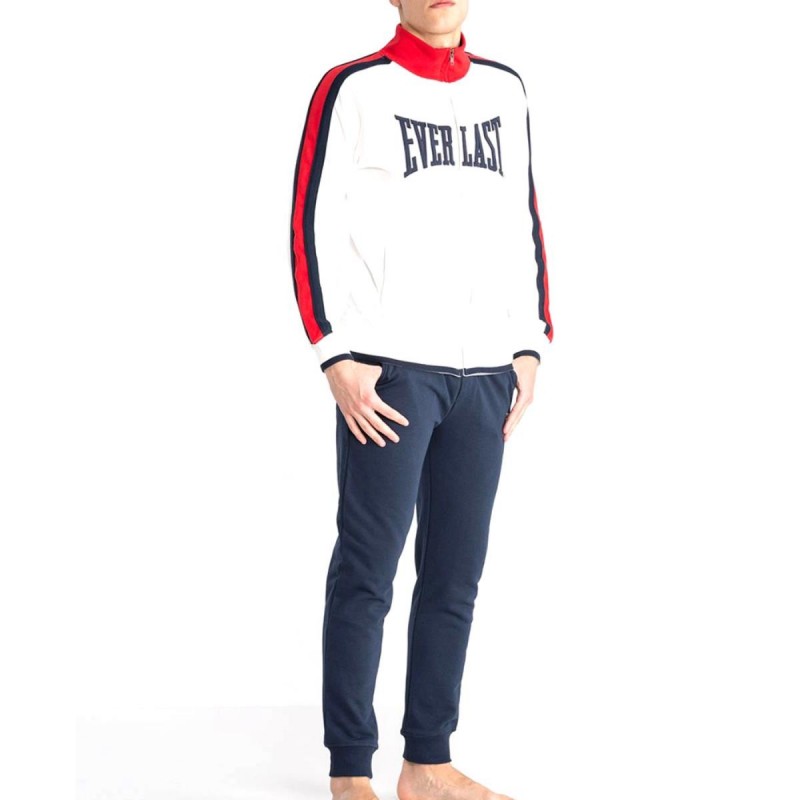 FULL ZIP CREAM/NAVY EVERLAST TRACKSUIT STRIPED EVERLAST - 1