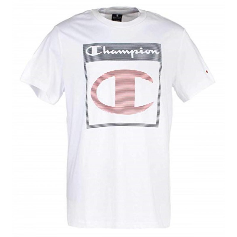 t-shirt bianca logo champion CHAMPION - 1