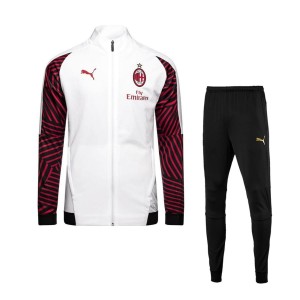 TUTA FULL ZIP BIANCA AC MILAN PUMA - 1