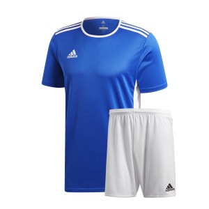 completo adidas t-shirt e pantaloncini entrada royal/bianco ADIDAS - 1