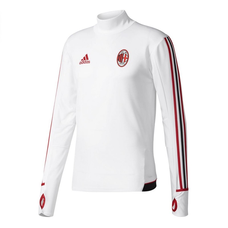 MAGLIA ALLENAMENTO BIANCA ML AC MILAN ADIDAS - 1